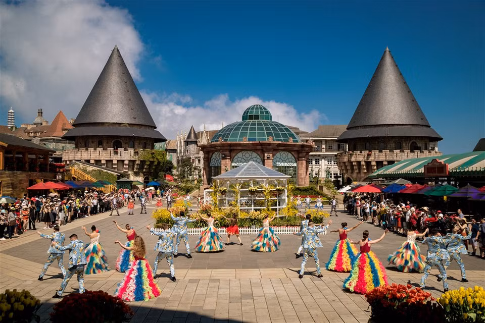 Sun World Ba Na Hills — это еще и земля бесконечных фестивалей во всем году. (Фото: ВИА)
