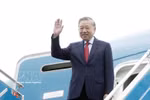 Генеральный секретарь ЦК КПВ То Лам отправился в США для участия в церемонии открытия Совета мира по Газе. (Фото: ВИА)