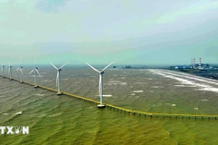 Ветряные турбины на ветроэлектростанции Республика Корея - Чавинь. Фото: ВИА.