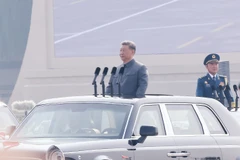 Генеральный секретарь ЦК КПК, Председатель КНР Си Цзиньпин возглавил церемонию. Фото: ВИА.
