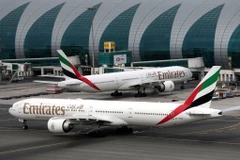 Самолёт авиакомпании Emirates. Фото: Reuters.