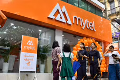 Mytel, телекоммуникационная сеть в Мьянме, является одним из успешных проектов вьетнамских предприятий за рубежом. Фото: ВИА.