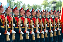 154-й отдельный комендантский Преображенский полк. Фото: Посольство России во Вьетнаме.