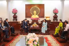 Общий вид встречи с делегацией. Фото: ВИА.