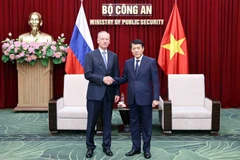 Министр общественной безопасности Лыонг Там Куанг принял помощника Президента России Николая Патрушева. Фото: ВИА.