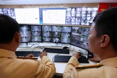 Камеры видеонаблюдения установлены почти на 200 перекрёстках по всему городу Ханой. Фото: ВИА.