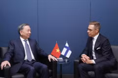 Генеральный секретарь, Президент То Лам встретился с Президентом Финляндии Александером Стуббом, сентябрь 2024 года. (Фото: ВИА)