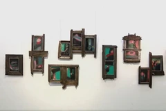 Произведения, представленные на выставке «Гоп Зо». Фото: ВИА.