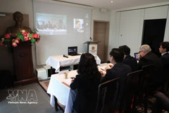 В семинаре также приняли участие представители профильных министерств и ведомств Вьетнама в онлайн-формате. Фото: ВИА.