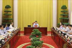 Президент Лыонг Кыонг провёл рабочее совещание с Канцелярией Президента по итогам работы за август 2025 года и ключевым задачам на сентябрь 2025 года. Фото: ВИА.