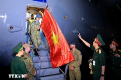 Делегация Полевого госпиталя уровня 2 № 6 завершила выполнение миссии по поддержанию мира ООН в Южном Судане (миссия UNMISS). Фото: ВИА.
