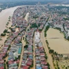Многие жилые дома сильно затоплены. (Фото: ВИА)