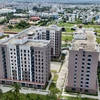 Проект жилого комплекса социального жилья Golden City в районе Лонгсуен провинции Анжанг, введённый в эксплуатацию в июле 2025 года. (Фото: ВИА)