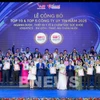 Vietnam Report продолжает чествовать ведущие компании в «опорных» отраслях экономики. (Фото: ВИА).