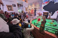 Часть пространства Вьетнамского павильона на ЭКСПО 2025. 