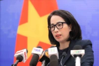 Официальный представитель Министерства иностранных дел Фам Тху Ханг. (Фото: ВИА).