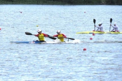 Вьетнамские спортсмены показали отличные результаты в первый день чемпионата по гребле на каноэ. (Фото: ВИA)