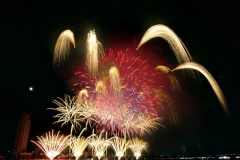 Финская команда JoHo Pyro Professional Fireworks на финале Международного фестиваля фейерверков 2024 в Дананге (DIFF) 13 июля. (Фотографии любезно предоставлены DIFF)