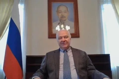 Посол РФ во Вьетнаме Константин Внуков высоко оценил меры Вьетнама по профилактике и контролю эпидемии. (Фото: ВИА)