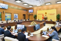 Постоянный комитет Национального собрания на 29-м заседании. (Фото: ВИA)