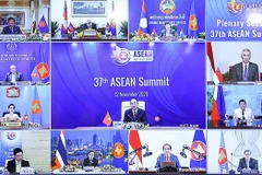Участники 37-го онлайн-саммита АСЕАН в 2020 г. (Фото: ВИА)