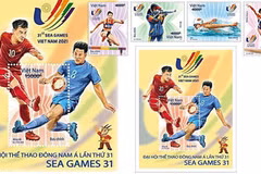Выпушена коллекция марок SEA Games 31. (Фото: vnpost.vn)