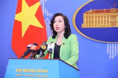 Официальный представитель Министерства иностранных дел Ле Тхи Тху Ханг. (Фото: ВИА)