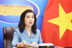 Официальный представитель Министерства иностранных дел Вьетнама Ле Тхи Тху Ханг. (Фото: ВИА)