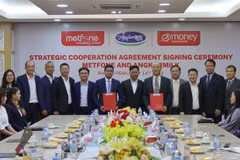 Компании Viettel Cambodia (Metfone) и Angkor Dairy Company Limited (Angkormilk) подписали соглашение о сотрудничестве в области развития. (Фото: ВИА)