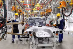 Линия по производству и сборке автомобилей Hyundai Thanh Cong. (Фото: ВИА)