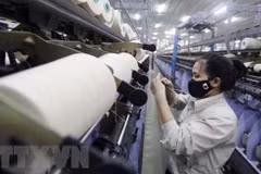Производство пряжи в текстильной компании Ханам (Ha Nam Textile Co., Ltd). (Фото ВИА)