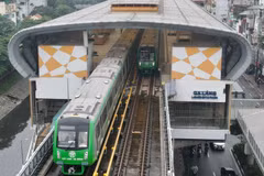 Железнодорожная линия Катлинь - Хадонг. (Фото: ВИА)