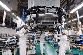 Производство автомобилей на заводе Honda во Вьетнаме, район Виньфук, провинция Футхо. Фото: ВИА.
