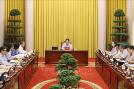 Президент Лыонг Кыонг провёл рабочее совещание с Канцелярией Президента по итогам работы за август 2025 года и ключевым задачам на сентябрь 2025 года. Фото: ВИА.