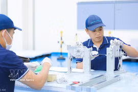 Один из этапов производственного процесса изготовления полупроводниковых микросхем. Иллюстративное фото. Фото: ВИА.