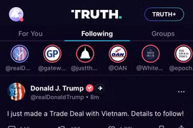 Президент США Дональд Трамп объявил о достижении торгового соглашения с Вьетнамом. Фото: Скриншот.