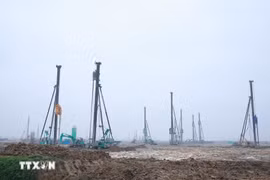 Строительная площадка проекта международного аэропорта Зябинь. Фото: ВИА