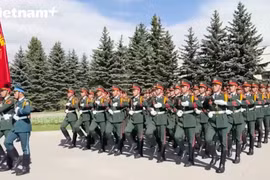 Вьетнамские военнослужащие активно тренируются в России. Фото: ВИА.