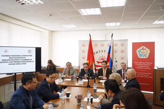 Открыта Библиотека Вьетнама в столице России ảnh 1 Открыта Библиотека Вьетнама в столице России ảnh 1