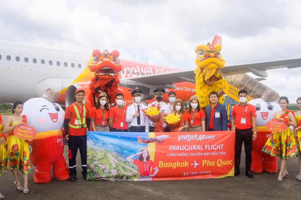 Vietjet открывает прямые рейсы Фукуок-Бангкок ảnh 1 Vietjet открывает прямые рейсы Фукуок-Бангкок ảnh 1