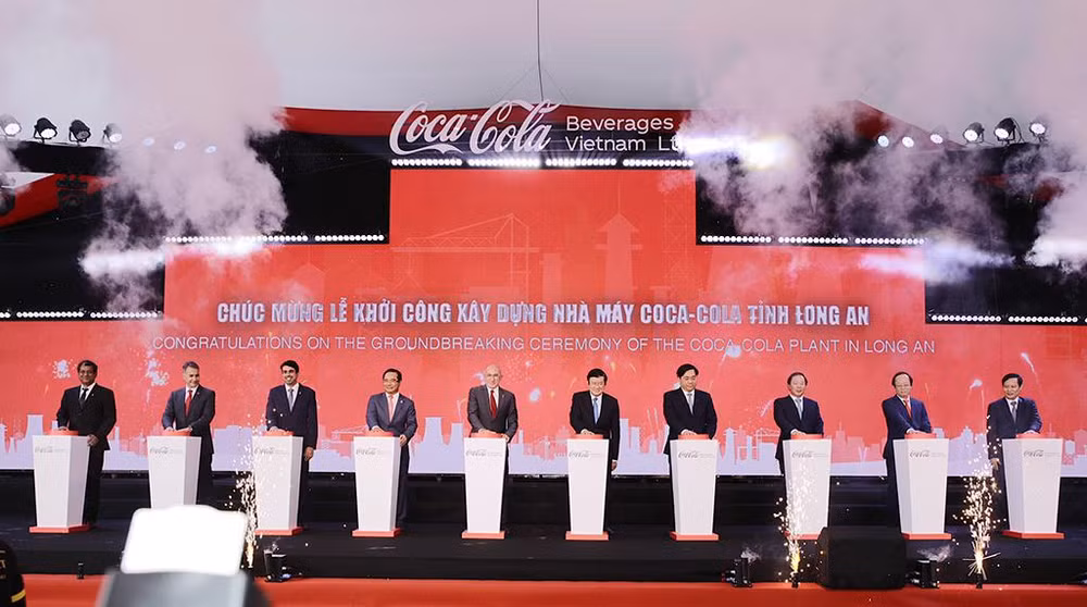 Coca-Cola начала строительство крупнейшего завода во Вьетнаме ảnh 1