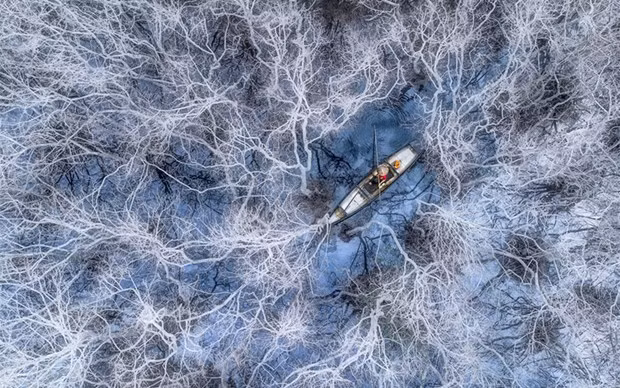 Лагуна Тамжанг получила признание на международном конкурсе Drone Photo Awards ảnh 1 Лагуна Тамжанг получила признание на международном конкурсе Drone Photo Awards ảnh 1