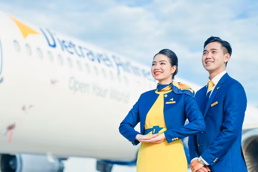 Компания Vietravel Airlines представила новую униформу и символ IATA ảnh 2