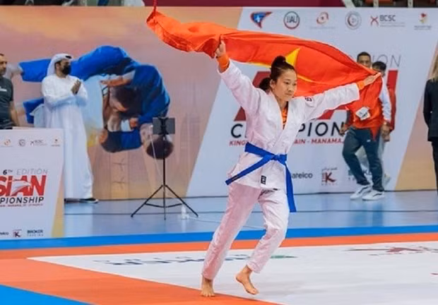 Вьетнам завоевал два золота на проходящем чемпионате Азии по джиу-джитсу 2023 ảnh 1