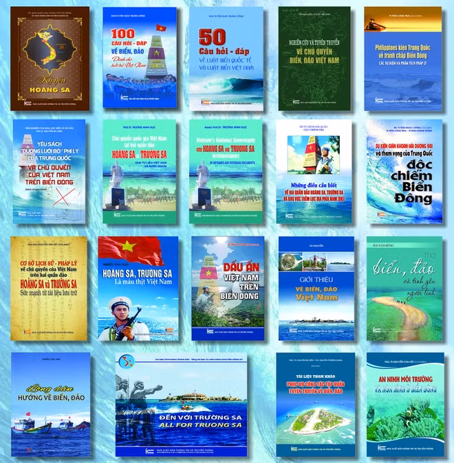 Вышло в свет собрание книг о вьетнамских море и островах ảnh 1