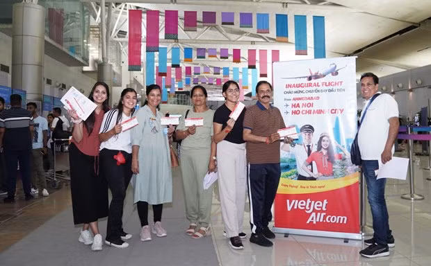 Vietjet открывает прямые рейсы из Ханоя/Хошимина в Ахмадабад ảnh 1