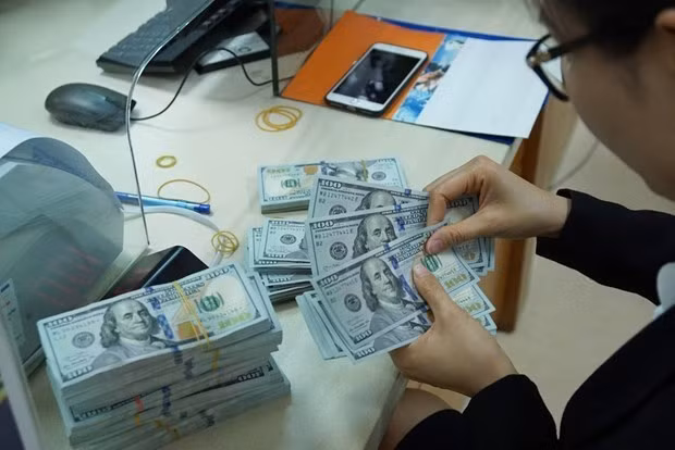 Базовый обменный курс вырос на 5 донгов ảnh 1