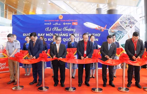 Vietjet открывает маршрут Кантхо-Куангнинь ảnh 2