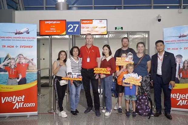 Vietjet официально открывает маршруты, соединяющие Вьетнам с Австралией ảnh 2