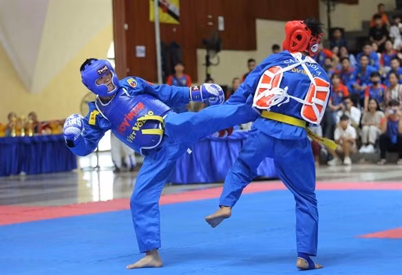 Вовинам с миссией популяризации вьетнамских боевых искусств на SEA Games ảnh 1